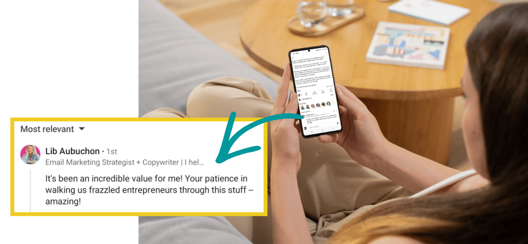 LinkedIn Comment About Frame Your Pipeline Workshop Experience